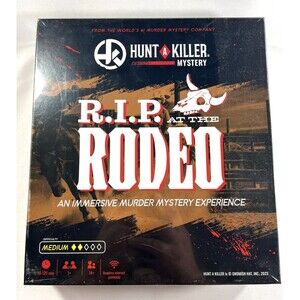 2023 Hunt A Killer Mystery R.I.P. At The Rodeo An Immersive Murder Mystery Game